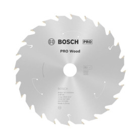 Lame de Scie Circulaire Bosch PRO Wood Cordless 165mm - Idéale pour le Bois