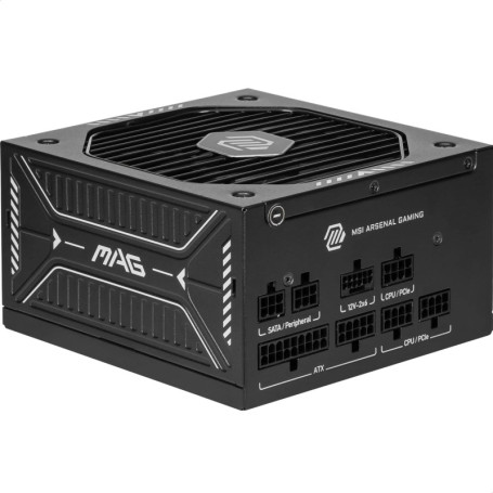 Alimentation MSI MAG A750GLS 750W Modulaire Silencieuse 80 Plus Gold