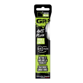 GS27 Nettoyant Anti Pluie pour Moto - Visière et Lunettes - 75ml avec Microfibre
