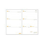 Recharge Agenda Semainier 2026 Finocam - Format P394