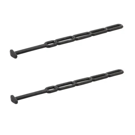 Tendeur Élastique Caoutchouc 365mm pour Vélo et Remorque - Lot de 2