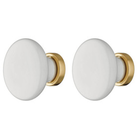 Bouton de tiroir en porcelaine céramique vintage 30 mm - cyclingcolors