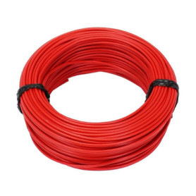Câble électrique souple 5m 0,75mm² cuivre rouge - cyclingcolors
