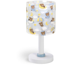 Lampe de Chevet Enfant Baby Teddy Ours Bleu avec Veilleuse LED