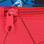 Trousse Double Spiderman Rouge Marvel en Polyester - 23 x 9 x 7 cm