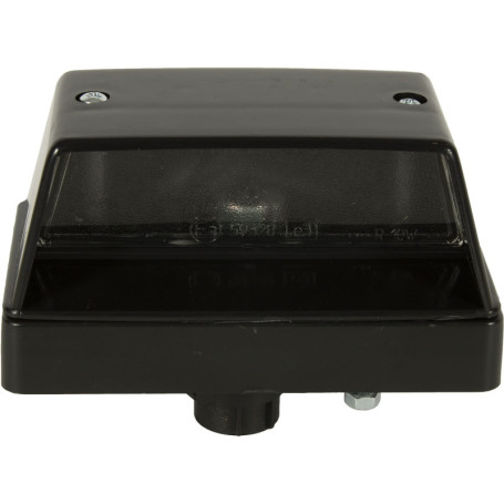 Feu de Plaque d'Immatriculation Gauche Noir pour Véhicules Iveco