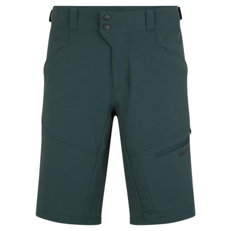Short de Cyclisme Ziener NELAT X-Function pour Homme - Gris Foncé, Rembourré et Respirant