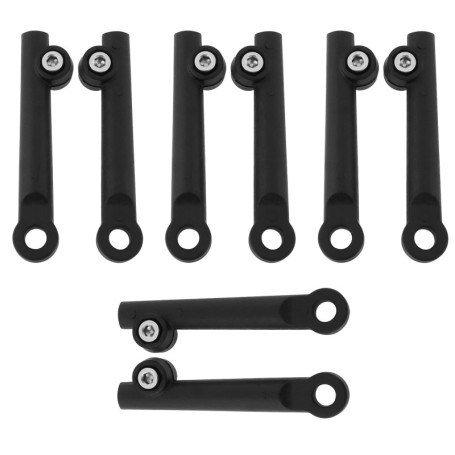 Lot de 8 Supports de Garde-Boue pour Vélos 20" à 26" - Installation Facile