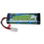 Batterie de Course NiMH 7.2V 4000mAh Carson pour Voitures RC avec Prise Tamiya