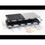 ProfiCook Raclette-Grill 2 en 1 pour 10 personnes avec Pierre et Plaque Antiadhésive