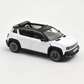 Modèle réduit Renault 4 E-Tech Électrique 2025 - Blanc Glacier 1/43