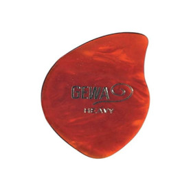 Médiators Gewa Bassman pour Basse Électrique - 12 Pièces Incurvées