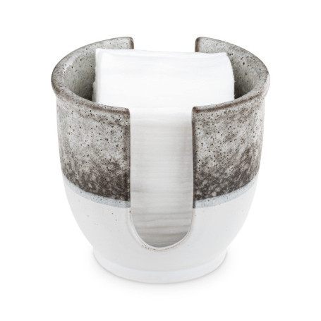 Porte-éponge en céramique Navaris - Support élégant pour cuisine et salle de bain