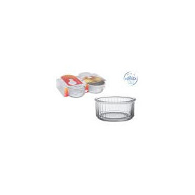 Bol en Verre Trempé Ovenchef 24 cl - Lot de 4 Ramequins Multicolores
