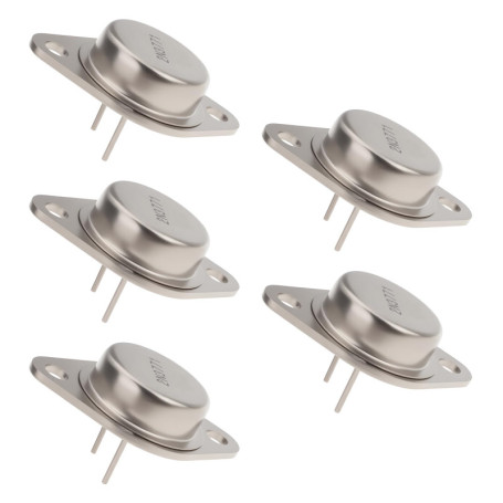 Lot de 5 Transistors NPN 2N3771 pour Amplificateurs Haute Puissance