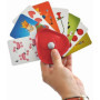 Porte-Cartes Rouge Game Factory pour Adultes et Enfants