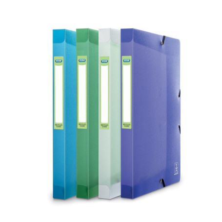 Boîte de Rangement Oxford 2nd Life 24x32cm avec Élastique - Coloris Assortis