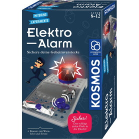 Kit d'Alarme Électrique Kosmos pour Enfants - Sécurisez vos Cachettes Secrètes