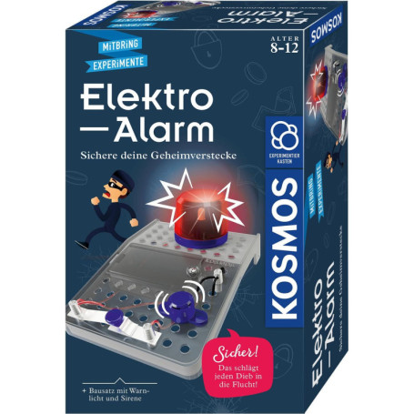 Kit d'Alarme Électrique Kosmos pour Enfants - Sécurisez vos Cachettes Secrètes