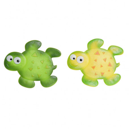 Tapis de bain DKD Home Decor Jaune Vert PVC Tortue (2 pcs) (11.5 x 1 x 10 cm) 21,99 €