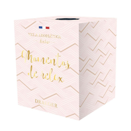 Bougie Parfumée Ambre Moments de Relax - DRAEGER PARIS 1886