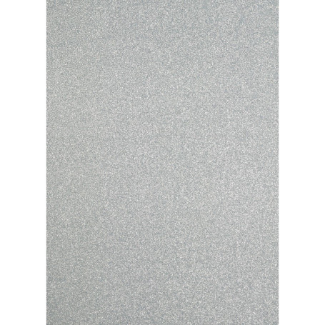 Papier Pailleté Bleu Clair A4 - Lot de 5 Feuilles pour Loisirs Créatifs