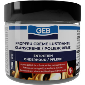 Crème Lustrante GEB pour Fonte et Métaux - Effet Patiné 220ml