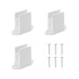 Lot de 3 supports en plastique pour manivelle - Installation facile
