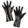 Gants Noirs en Cuir pour Enfants - Accessoire de Costume Carnaval