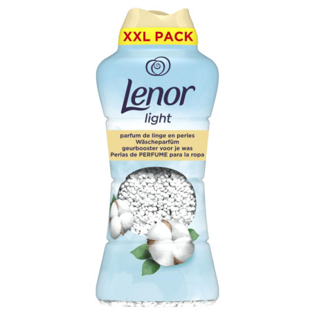 Lenor Light Parfum de Linge en Perles - Fraîcheur de Coton 60 Lavages