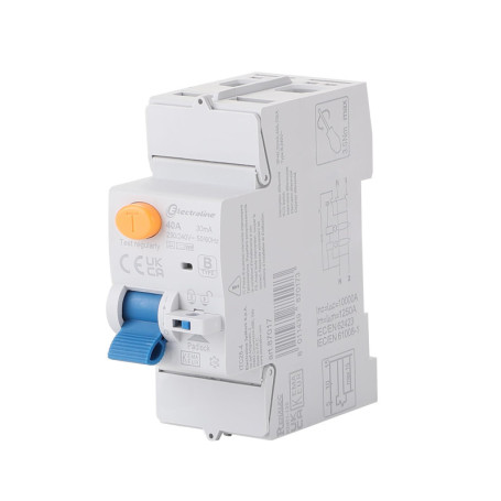 Disjoncteur Différentiel Electraline 40A Type B pour Systèmes Photovoltaïques