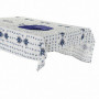 Nappe et serviettes de table DKD Home Decor Bleu Coton Blanc (150 x 150 x 0.5 cm 75,99 €