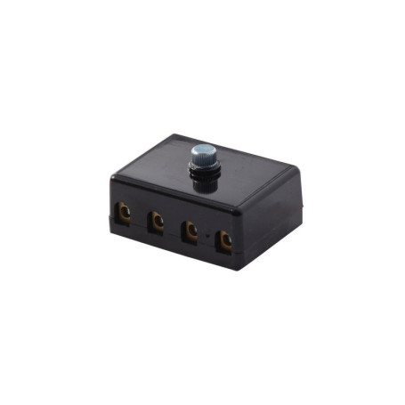 Boîte à fusibles HELLA 4 pôles 8A - Connecteur électrique noir