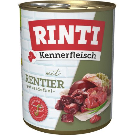 Rinti Kennerfleisch Pâté au Canard pour Chiens - 12 x 800 g