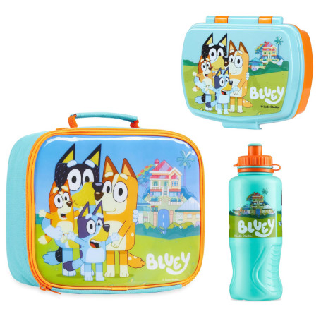 Ensemble Lunch Box Isotherme BlueY pour Enfant - Sac, Boîte et Gourde
