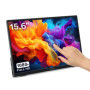 Écran Tactile Portable 16" Full HD 1080P avec Haut-Parleurs Intégrés