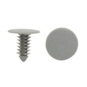 Pack de 50 Agrafes en Plastique pour Fixation de Pare-Choc - uxcell