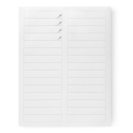 Étiquettes Blanches Rectangulaires Amazon Basics - 1500 Unités