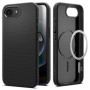 Coque Spigen Liquid Air MagFit pour iPhone 16/17 - Noir Mat
