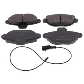 Kit de Plaquettes de Frein Avant Mapco 6375 pour Fiat et Ford