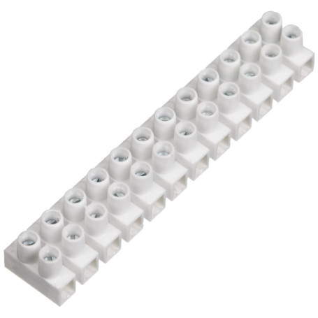 Barrette de Connexion Famatel 204 - 24e 2,5 mm Blanc