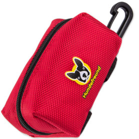 Distributeur de Sacs à Déjections Canines Hundefreund - Rouge Pratique