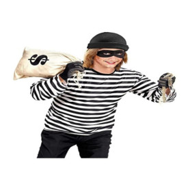 Costume de Voleur pour Enfants - Déguisement Carnaval et Soirées à Thème
