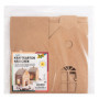 Kit de Bricolage Maisonnette en Carton Kraft - 6 Maisons Personnalisables