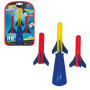 Jeu de Fusée Mini Pump Rocket avec 3 Fusées en Mousse - Amusement pour Enfants