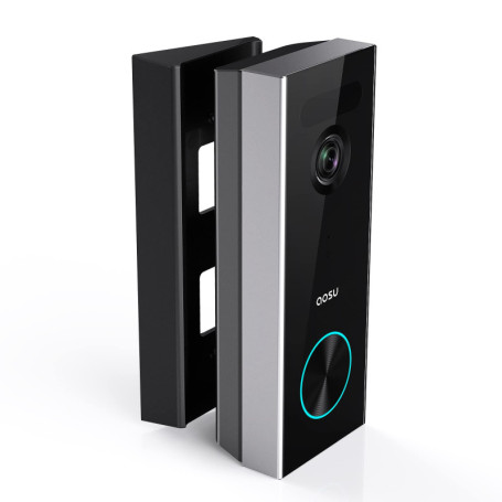 Support d'Angle Réglable pour Sonnette Vidéo AOSU - Compatible Wireless Pro V8P