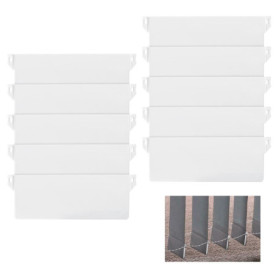 Pack de 10 Poids pour Stores Verticaux - Blanc 127mm