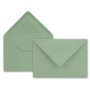 Enveloppes de Correspondance Vert Eucalyptus - 25 Pièces DIN B6