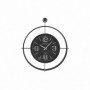 Horloge Murale DKD Home Decor Verre Noir Fer (64 x 9 x 73 cm) 122,99 €