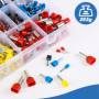 Kit de 1200 Embouts Électriques à Sertir - Connecteurs à Virole Double